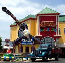 Grand Country Fun Spot exterior with themed decor and family attractions, showcasing popular things to do around Branson.�